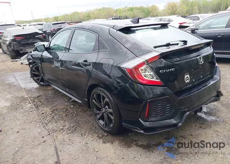 2017 Honda Civic Sport из США, поврежденный, VIN SHHFK7G40HU227934